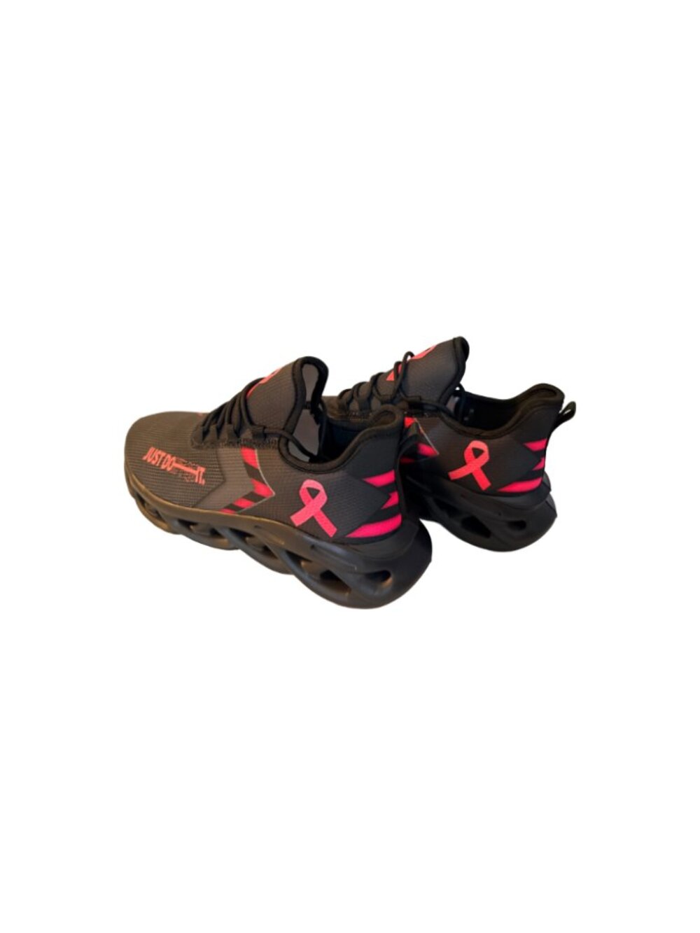 Brand New Breast Cancer Awareness Athletic Sneakers – Size EU 44